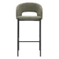 Stołek Barowy Helsinki Zielony Zestaw 2 szt 50 52 99 cm
